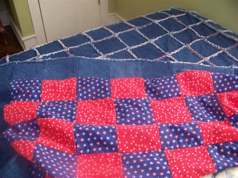 How To Make A Denim Rag Quilt With Step By Step Photo Guide Feltmagnet