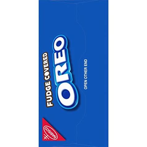 Oreo Fudge Covered Chocolate Sandwich Cookies Original Flavor