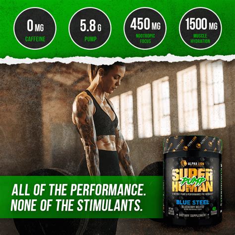 Superhuman Pump Best Pump Supplement Alpha Lion