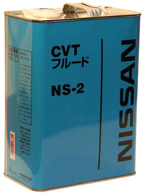 Купить Масло Nissan CVT FLuid NS-2 (4л): цена, описание, отзывы