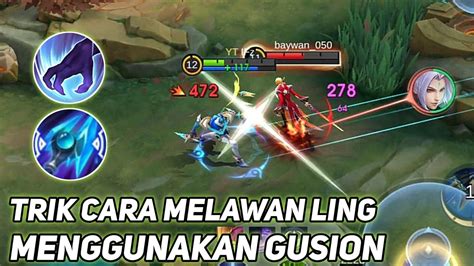 Trik Melawan Ling Dengan Hero Gusion Agar Tidak Gampang Kabur