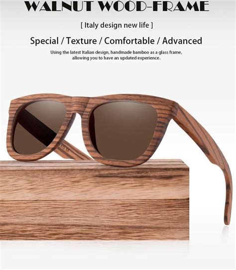 This Time Around We Are Reviewing Wood Frame Sunglasses Whether Its A Woodgrain Look Or A Real