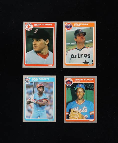 Fleer Baseball Complete Set Of Cards With Kirby Puckett