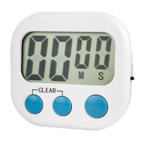 White Digital Kitchen Timer