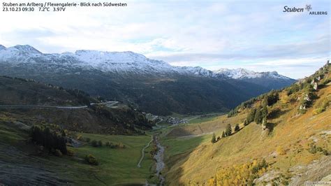 Webcam Stuben Stuben Arlberg 1710m Bergfex