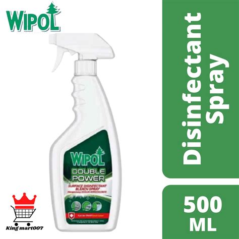 Jual Wipol Double Power Disinfectant Bleach Spray 500ml Super Discount