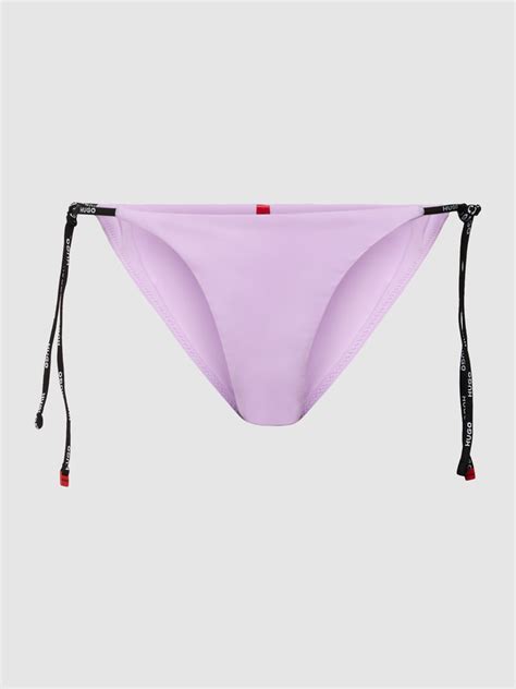 Kup online HUGO Figi bikini z wiązaniem model PURE jasnofioletowy