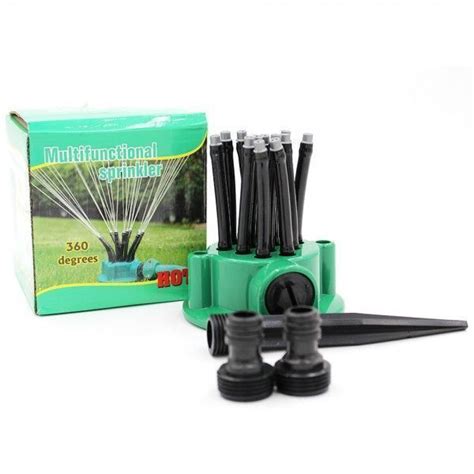 Ороситель садовый спринклер для газона Multifunctional Sprinkler 360 ...