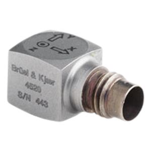 B K TYPE 4520 Miniature Cubic Triaxial CCLD Accelerometer 10 MV G