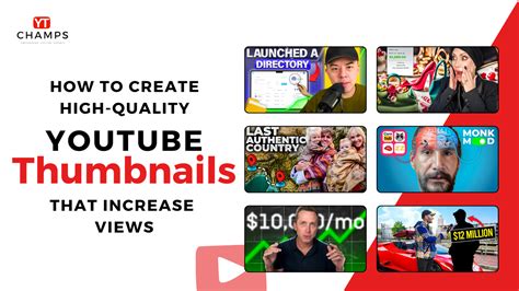 create high quality youtube thumbnails  increase views yt