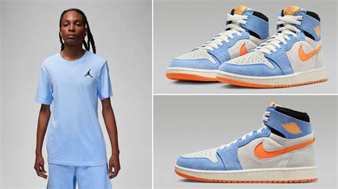 Air Jordan 1 Zoom CMFT 2 Sail Royal Pulse Orange Outfits