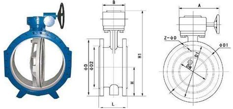 A Wcb Double Eccentric Wafer Butterfly Valves S Dn