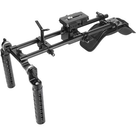 CAMVATE Handheld Shoulder Mount Rig With Manfrotto Quick C2974