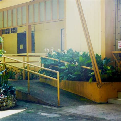 PWD Ramp At The Administration Building University Of Southern Mindanao