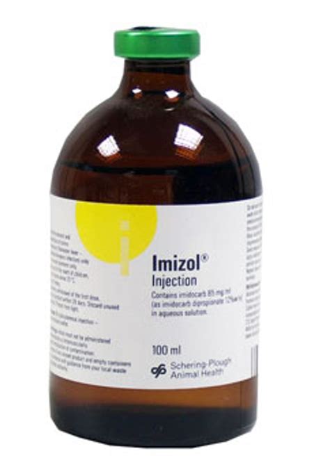 Imizol 85 Mgml Solution For Injection For Cattle 100ml Pom