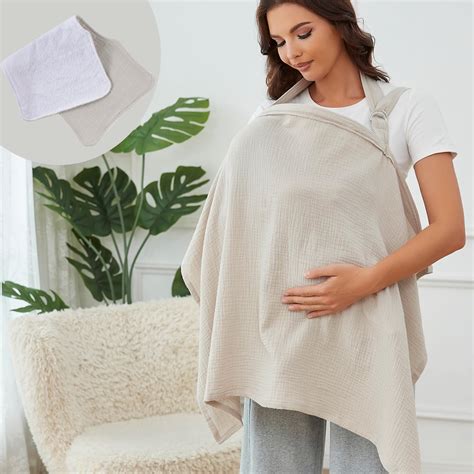 Amazon Yoofoss Nursing Cover For Breastfeeding Soft