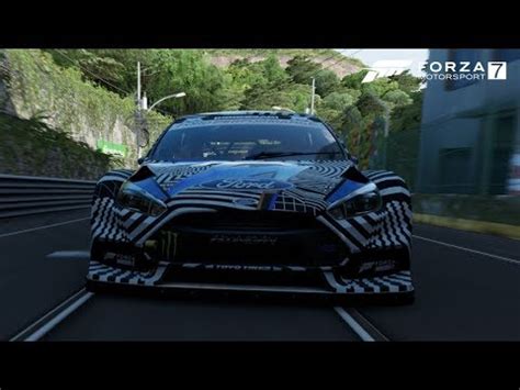 Tunnel Run Ford Gymkhana Focus Rs Rx Forza Motorsport Youtube