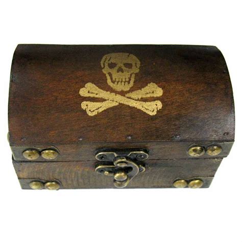 Pirate Chest With Skull And Crossbones Pirate Coins Skull And