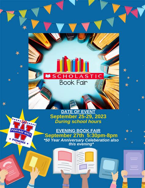 Scholastic Book Fair Time West Middle School