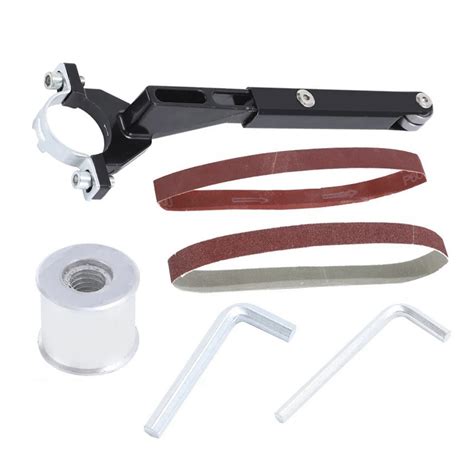 Угловая шлифовальная машина, Модифицированная шлифовальная лента ...