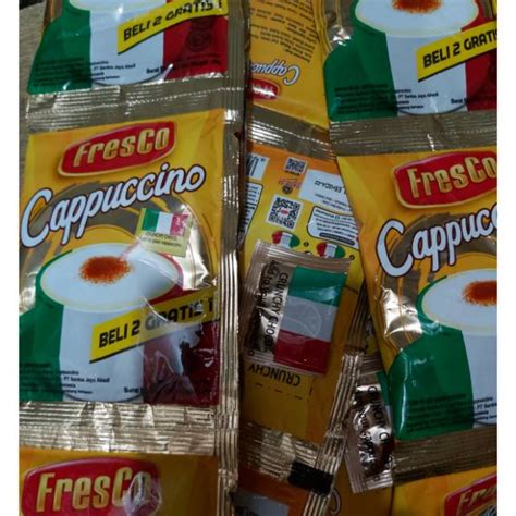 Kopi Fresco Cappuccino Renceng 15sachet Shopee Indonesia