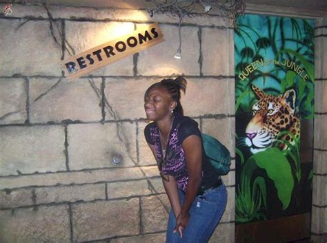 Leakish Black Hot Girl Desperate For A Pee