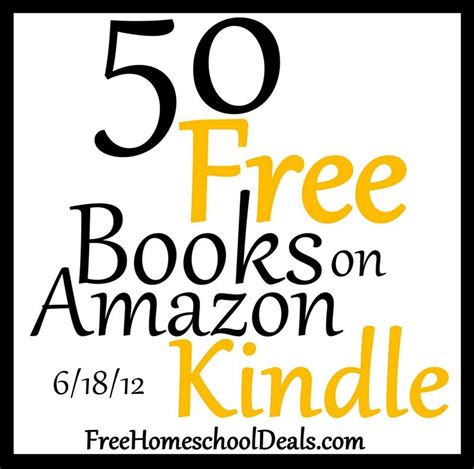 50 FREE Books on Amazon Kindle 6/18/12