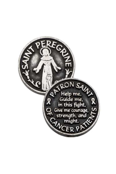 St Peregrine Pocket Token The Franciscan Store