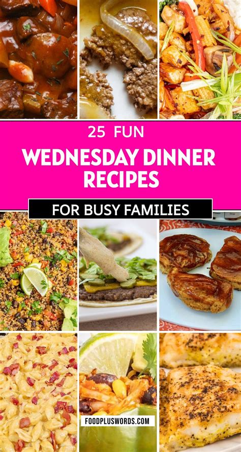 25 Wednesday Dinner Ideas to Kick the Midweek Blues