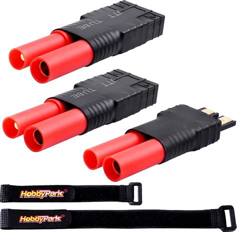 HobbyPark RC Battery Adapter Connector For Traxxas TRX To HXT 4mm