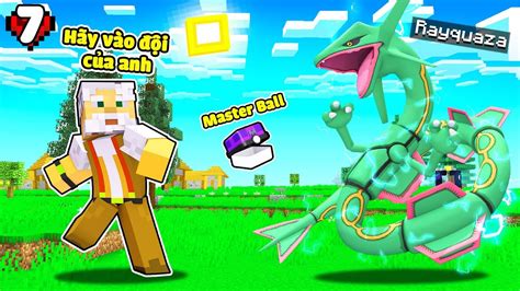 MINECRAFT PIXELMON TẬP 7 CHÚ 9 NHẬN ĐƯỢC MASTER BALLLÊN ĐƯỜNG SĂN