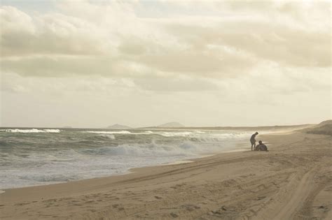 Chilling on the beach at Myall Lakes National Park - The Lost Passport