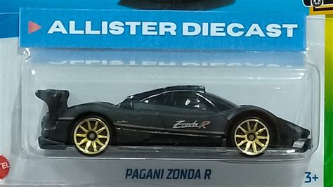 Unboxing Hot Wheels Pagani Zonda R Hw Exotics Hotwheels Pagani Zonda R