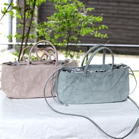 Zilla 307 SUE suede leather dagi bag iceberg nude 꼬뜨메종