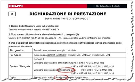 Ancoranti Sismici Marcatura CE DoP Facciamo Chiarezza Ask