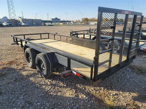 NEW 2023 Ozark Mfg 76x16 Utility Trailer ELITE Nex Tech Classifieds