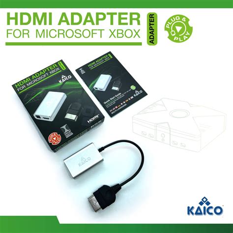 Original Xbox HDMI Display Adaptor Cable Kaico Labs