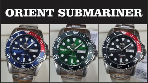 Orient Submariner 469SS068F F49SS027 F49SS026 Relojoaria JJ YouTube