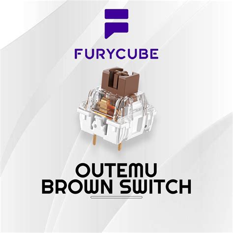 Jual Outemu Brown Tactile Switch Mechanical Keyboard Switch SMD LED 3 ...