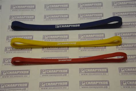 Набор резиновых эспандеров-колец Силаруков (3 шт). Короткие петли ...
