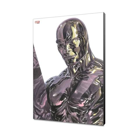 Tableau Silver Surfer By Alex Ross Marvel Semic