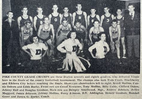 Pike County Grade School Champs 1952 - Pike County Historical Society