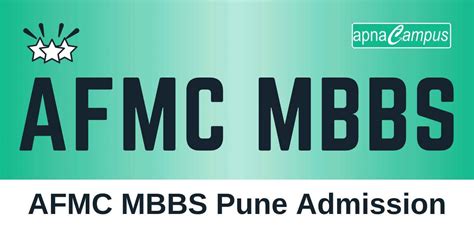 Afmc Pune Mbbs Admission Procedure Application Eligibility