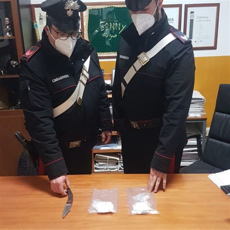 Cento Grammi Di Cocaina Pronta Per Lo Spaccio Giovane In Manette A