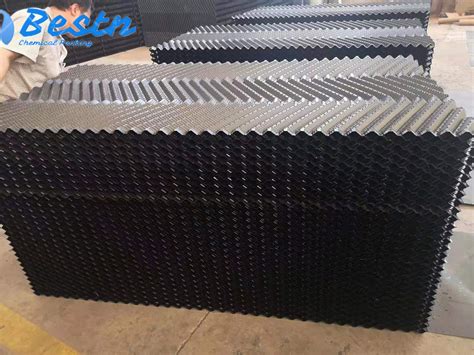 Cross Fluted Film Fill Media Cooling Tower Fill Pack Blue Cooling