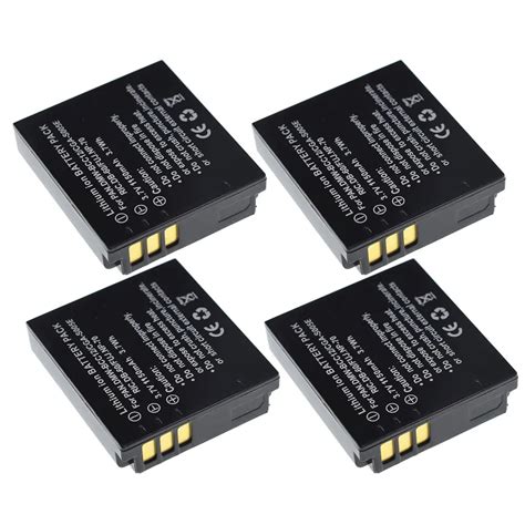 Pcs Cga S Dmw Bcc Battery For Ricoh G G Se Gr Digital Iii Iv