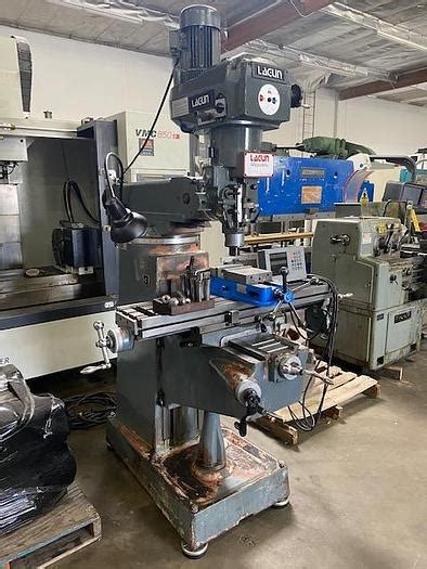 Used Sold Lagun Model FTV 1 Vertical Milling Machine At Wheeler