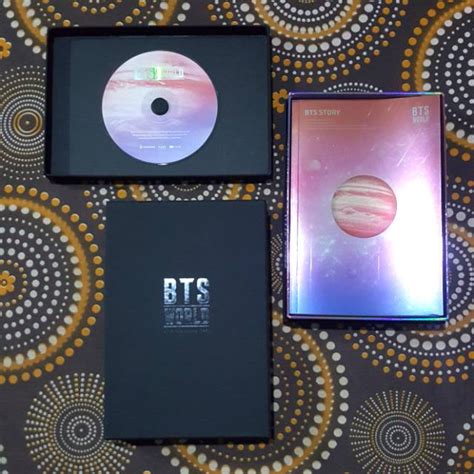 Jual OFFICIAL BTS WORLD OST ALBUM ONLY CD PHOTOBOOK LENTICULAR