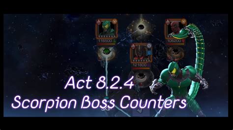 How To Defeat Scorpion Boss In Act 824 Act 824 Easy Boss Scorpion Scorpion Boss Solo