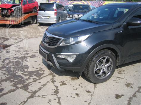 Защиты бампера KIA Sportage 3 (Bamper Guard) / Киа Спортейдж